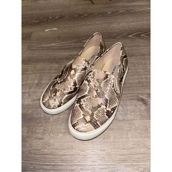 Steve Madden Snake Skin Slip On Shoes 9.5 - Picture 4 of 6